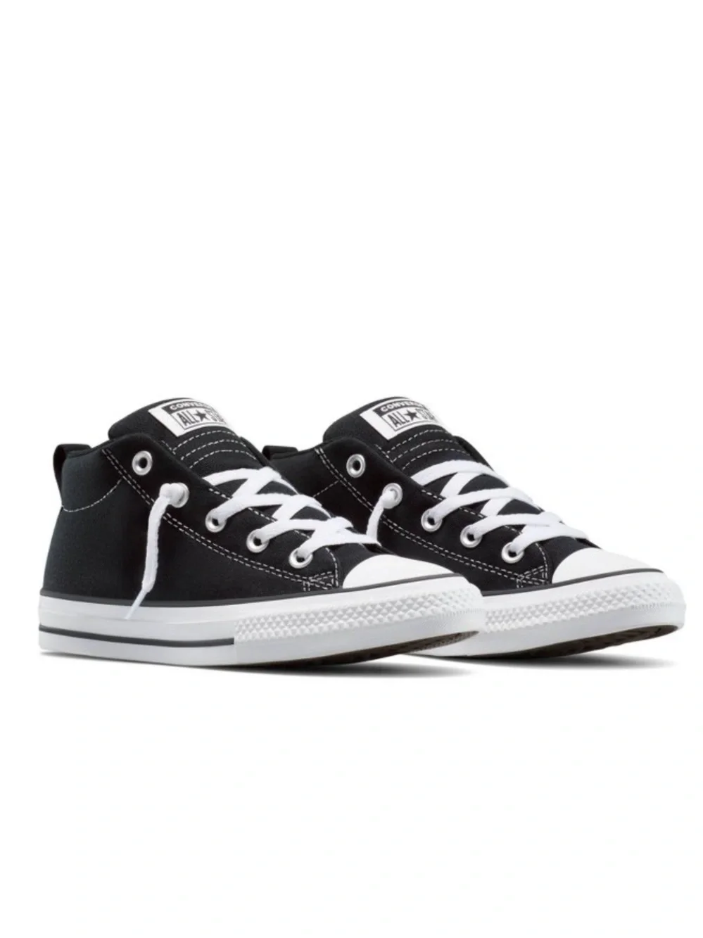 Converse Kids' Street Ox Mid Top Sneakers - Black retail $68